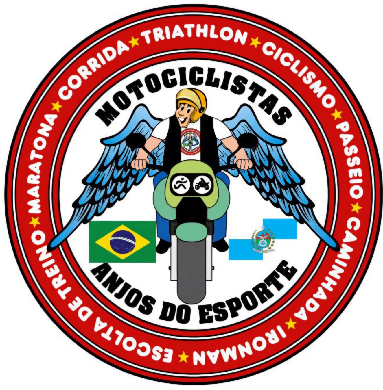 Motociclistas Anjos do Esporte 